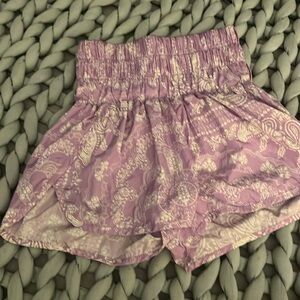 Worn once free people workout shorts